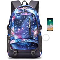 Los mejores  - Mochilas Escolares Juveniles- Mochila PortáTil para NiñOs NiñAs se Adapta a 15.6 Pulgadas PortáTil Unisex Ligera 30L…
